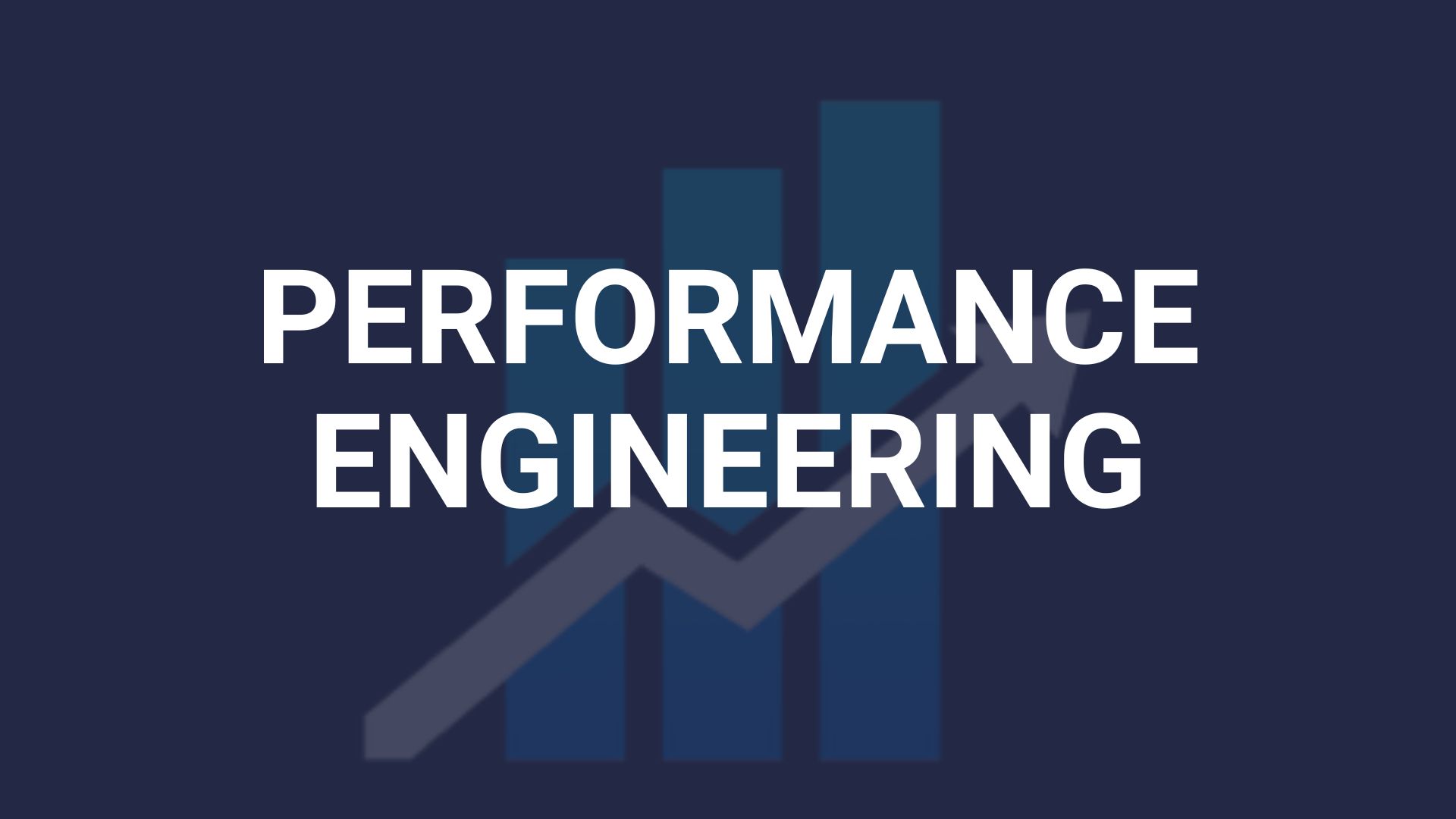 the icon of perfomance engineering knowledge modules